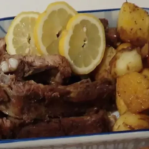 Receita de Costelinha Com Batata Doce