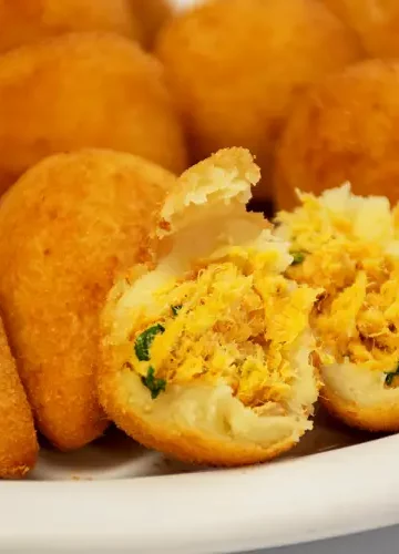 Receita de Coxinha de Frango