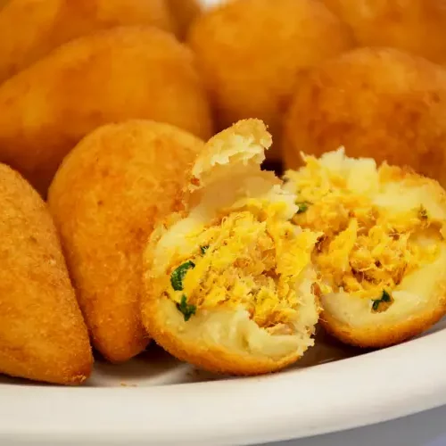 Receita de Coxinha de Frango