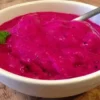 Receita de Creme de Pitaya