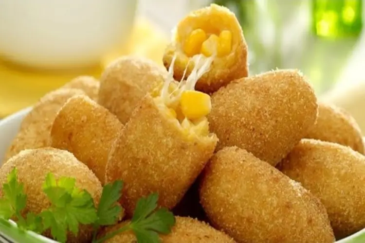 Receita de Croquete de Milho