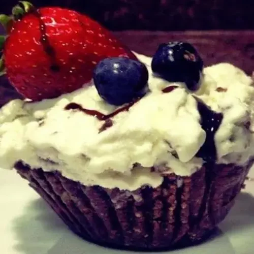 Receita de Cupcake Gelado de Nutella