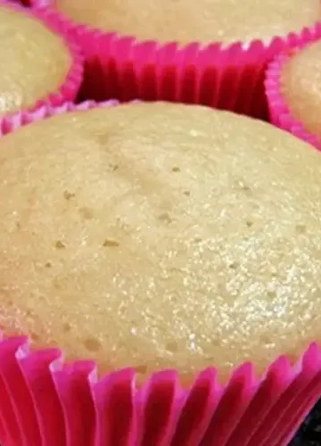 Receita de Cupcake de Baunilha