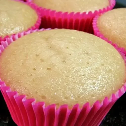 Receita de Cupcake de Baunilha