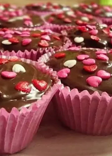 Receita de Cupcake de Nutella