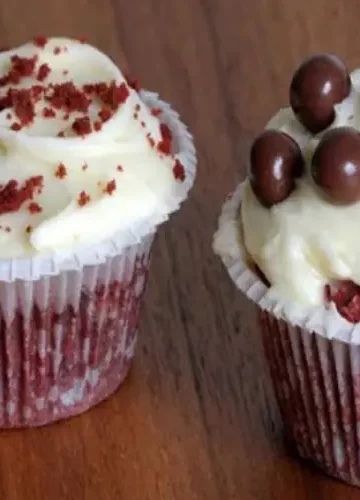 Receita de Cupcake de chocolate com cream cheese