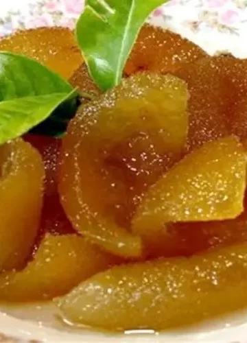 Receita de Doce de laranja da terra