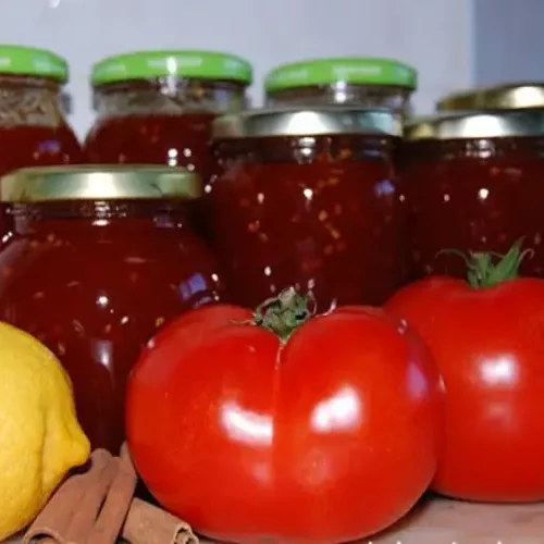 Receita de Doce de tomate