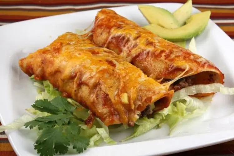 Receita de Enchiladas de Carne