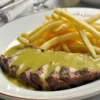 Receita de Entrecôte com molho sherry shallot ou batata rústica ao molho de mostarda