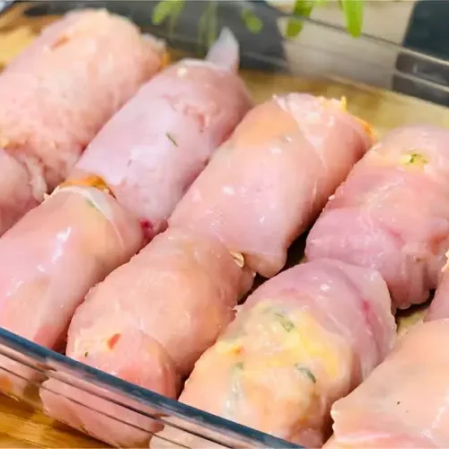 Receita de Filé de Frango a Rolê