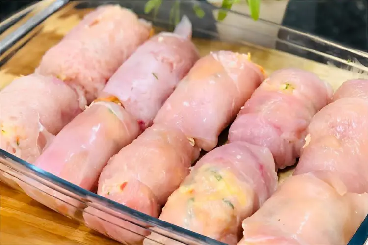 Receita de Filé de Frango a Rolê