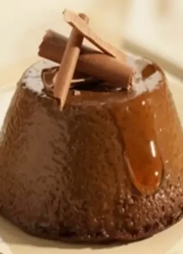 Receita de Flan de Chocolate