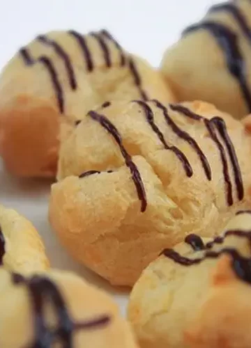 Receita de Profiterolis