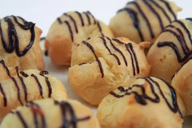 Receita de Profiterolis