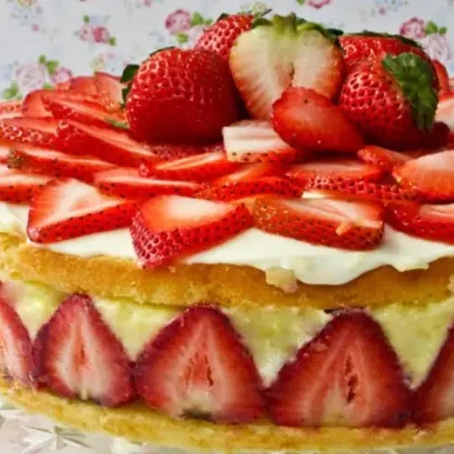 Receita de Fraisier