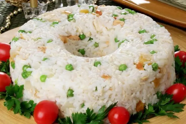 Receita de Guirlanda de Arroz