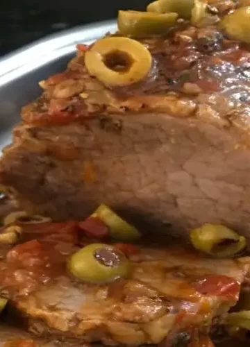 Receita de Lagarto com Molho Italiano