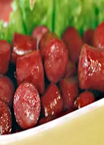 Receita de Linguiça Caramelizada na Sidra