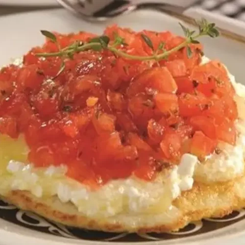 Receita de Mini Pizza de Arroz