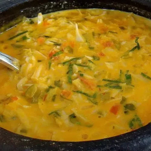 Receita de Moqueca de jaca verde