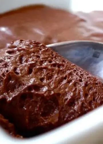 Receita de Mousse de Chocolate Light