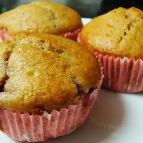 Receita de Muffins de maçã e iogurte