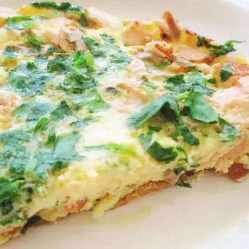 Receita de Omelete de Salmão