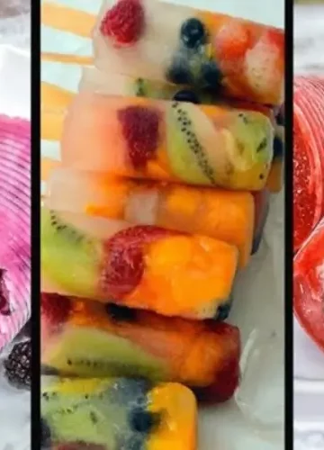 Receita de Paleta Mexicana com Frutas