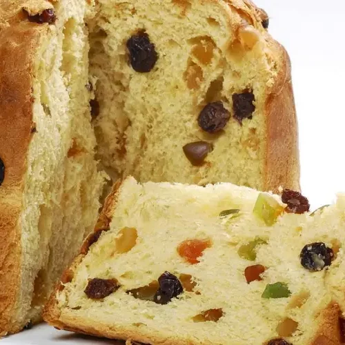 Panetone fit com raspas de laranja