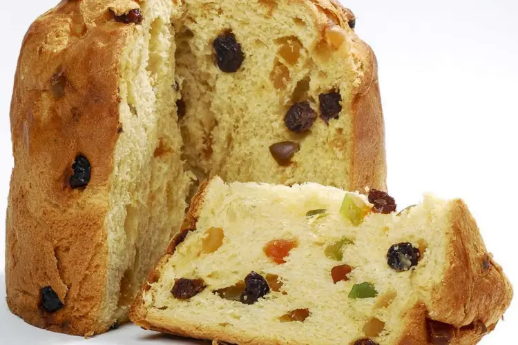 Panetone fit com raspas de laranja