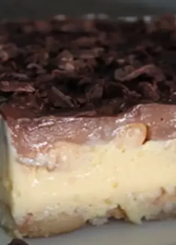 Receita de Pavê de Chocolate com Maracujá