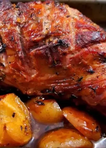 Receita de Pernil de Porco Assado no Forno