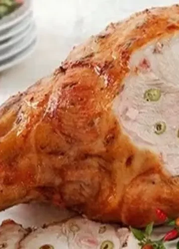 Receita de Pernil na Cachaça e Pimenta