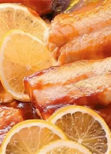 Receita de Pescada com laranja