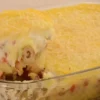 Receita de Polenta com Carne seca na Travessa