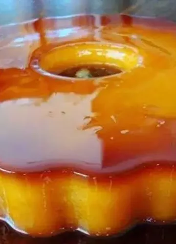 Receita de Pudim de Natas e Limão