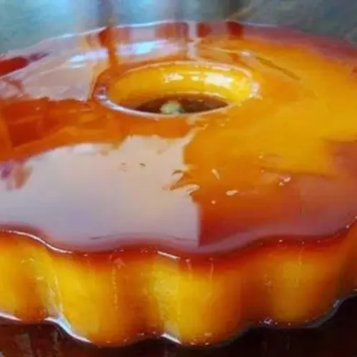 Receita de Pudim de Natas e Limão