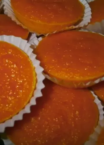 Receita de Queijadinhas de Cenoura