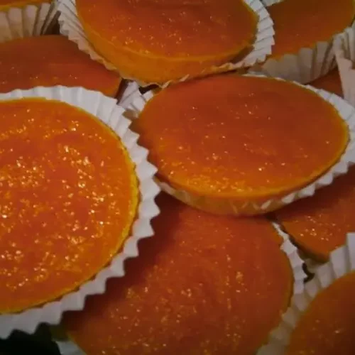 Receita de Queijadinhas de Cenoura