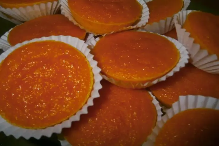 Receita de Queijadinhas de Cenoura