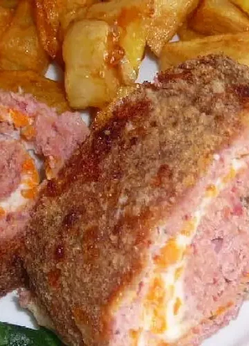 Receita de Rolo de Carne Moída Recheado