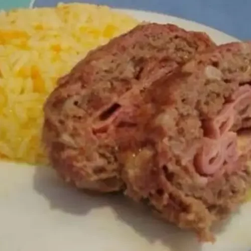 Receita de Rolo de Carne Picada Recheado