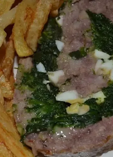 Receita de Rolo de Carne com Espinafres