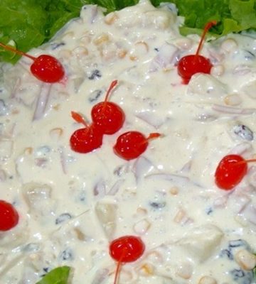 Receita de Salada Especial de Natal