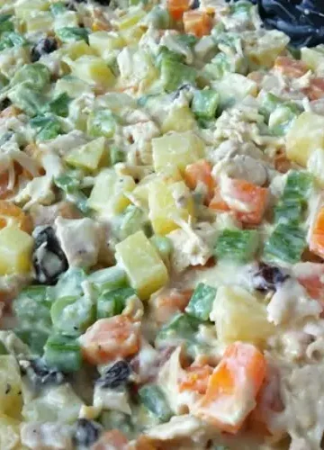 Receita de Salada Russa