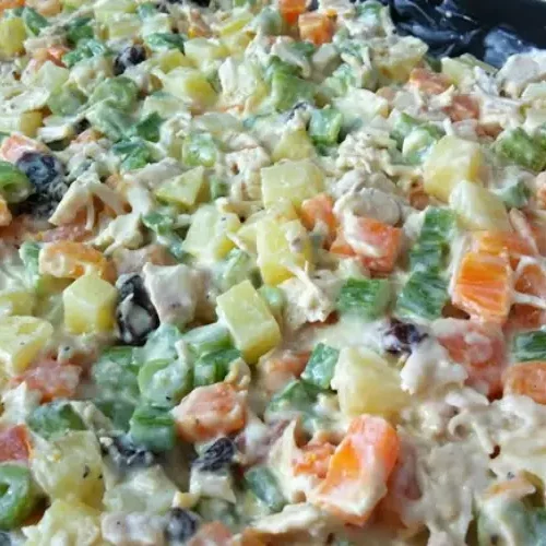 Receita de Salada Russa