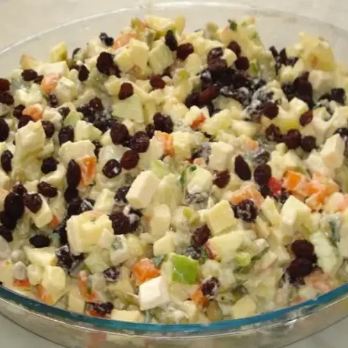 Receita de Salada de Legumes com Maçã