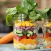 Receita de Salada de Pote Refrescante