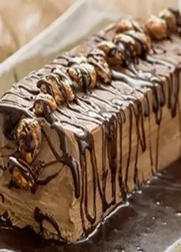 Receita de Semifreddo de chocolate